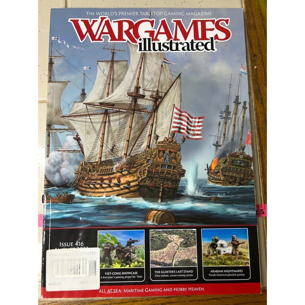 Wargames Illustrated Issue 416 August 2022 Tabletop Gaming Magazine Maritime